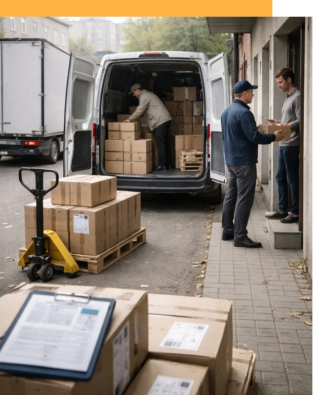 Доставка грузов от двери до двери с таможней от 47399 руб.