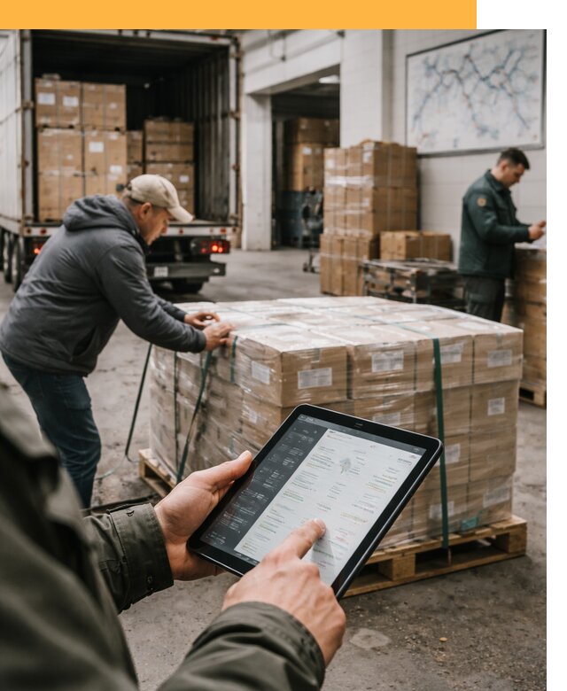 Международные перевозки через третьи страны от 12640 руб