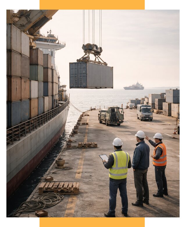 Морские перевозки грузов по миру от 47399 р. | СетСервис-Евп