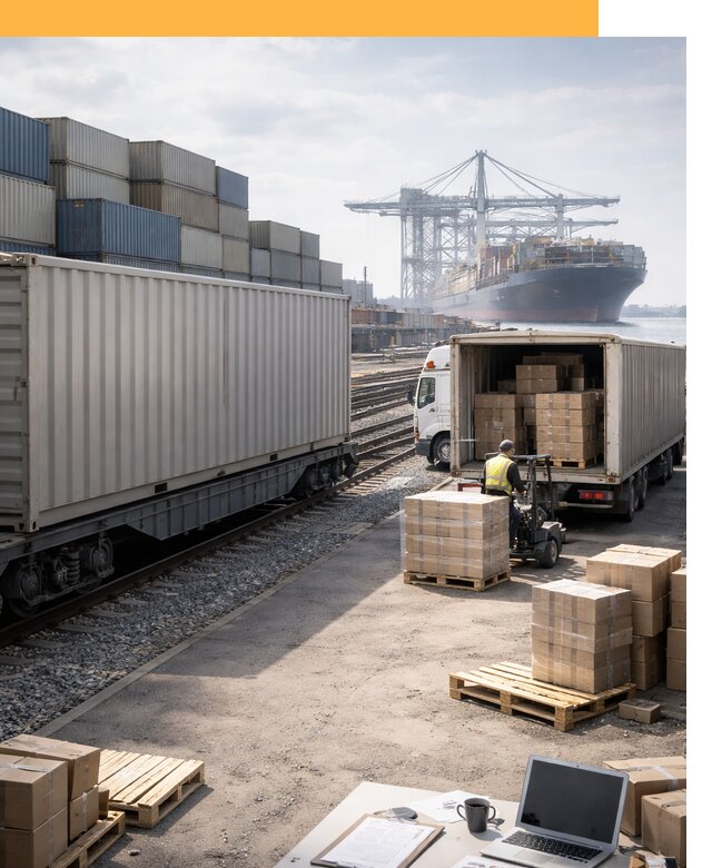 Мультимодальные перевозки грузов по миру от 47399 руб