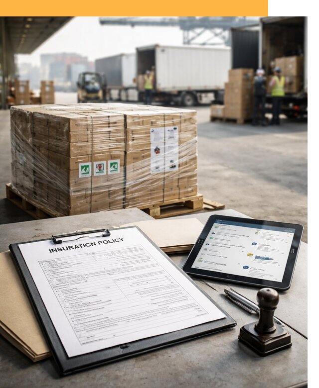 Страхование международных грузов от 3687 руб, полная защита