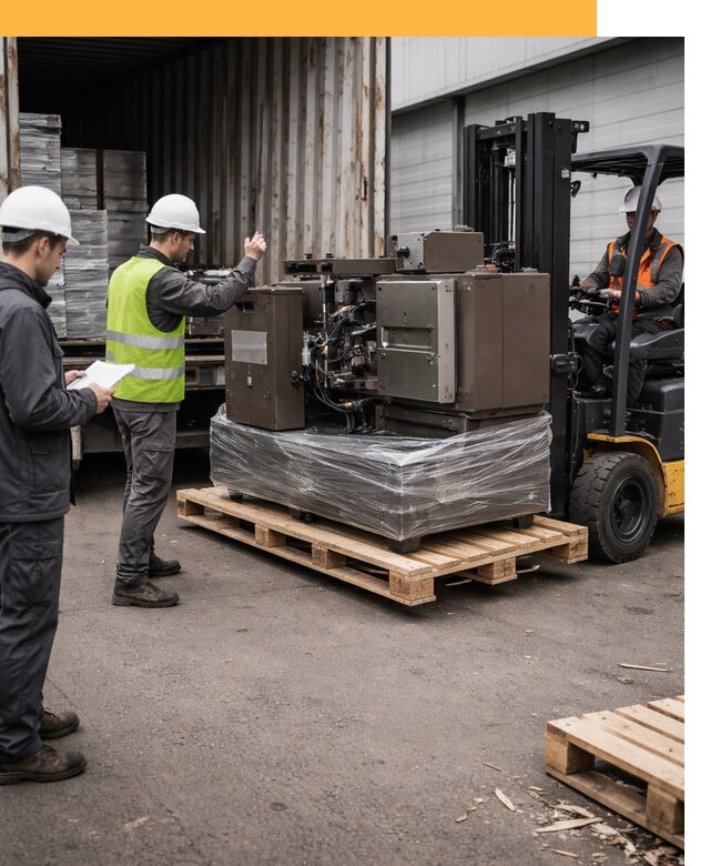 Доставка промышленного оборудования из Европы от 47399