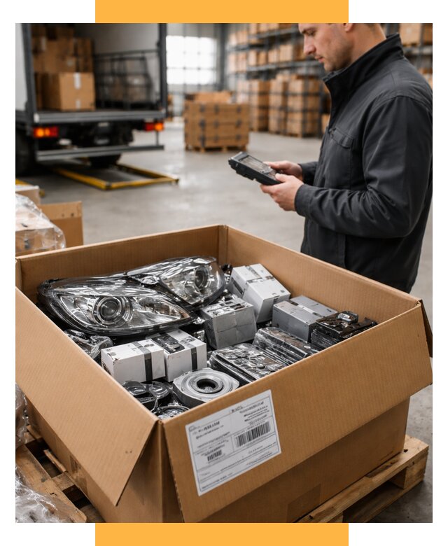 Доставка автозапчастей из Европы под ключ от 13166 р. | СетСервис-Евп