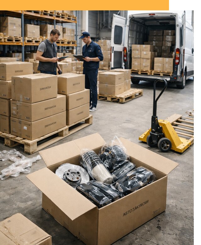 Доставка автозапчастей из Европы от 13166 руб быстро и надёжно