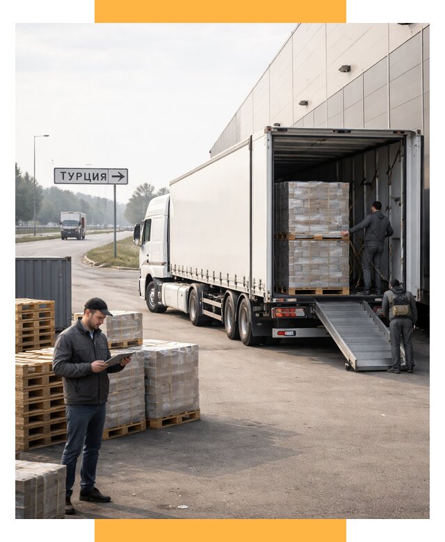 Автоперевозки и доставка фурой из Турции от 126396 р. | СетСервис-Евп