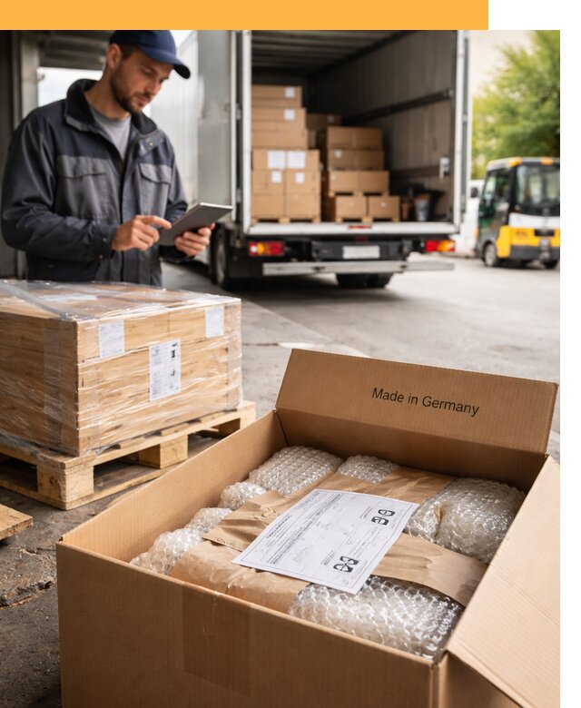 Доставка грузов из Германии от 47399 руб с таможенным оформлением