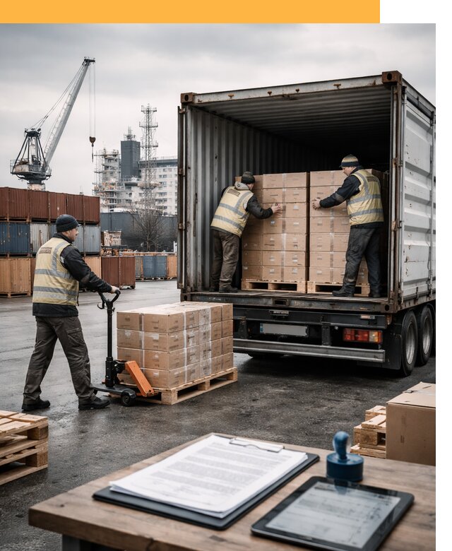 Доставка грузов из Латвии от 26333 руб, морская, авто, авиа