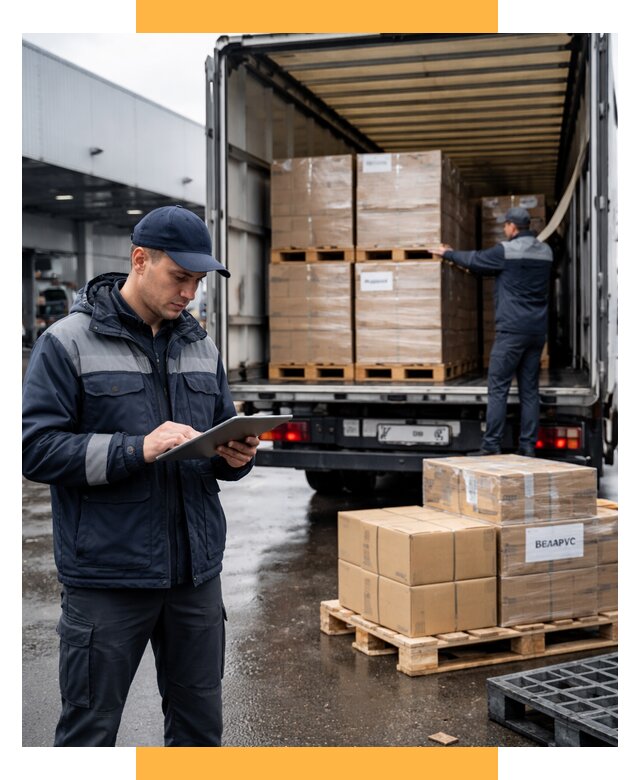Доставка грузов из Беларуси от 15800 р. логистика СетСервис-Евп