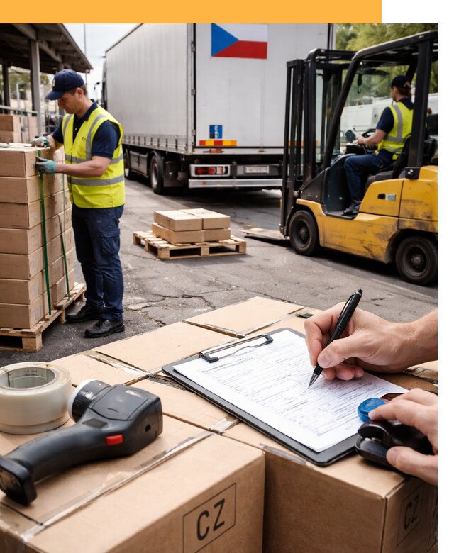 Доставка грузов в Чехию от 36866 руб, международные перевозки