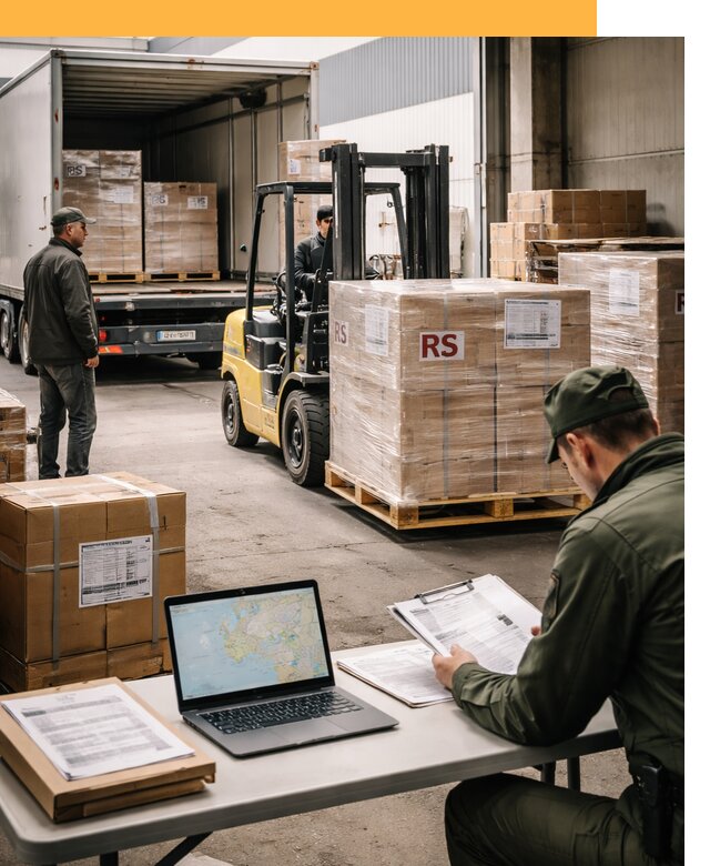 Доставка грузов в Сербию от 47399 руб, международные перевозки