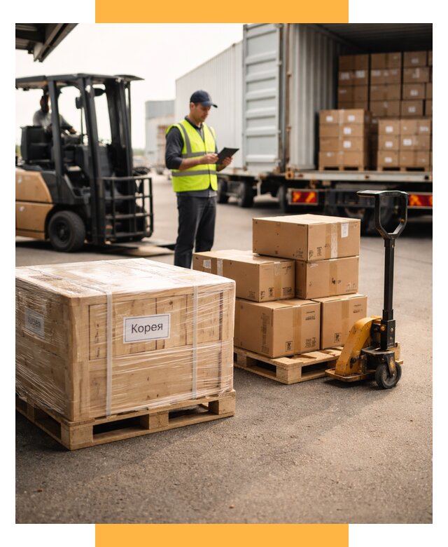 Доставка грузов в Корею из России от 36866 р. | СетСервис-Евп