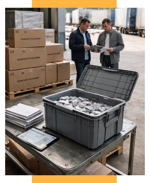 Перевозка комплектующих из Китая от 6846 р. | СетСервис-Евп