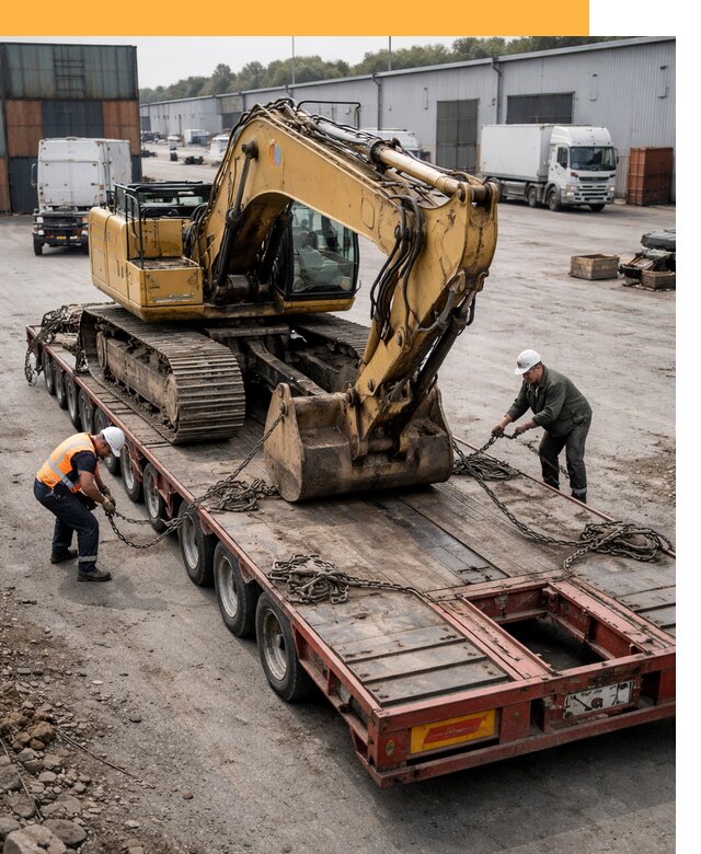 Перевозка спецтехники по России и миру от 47399 руб