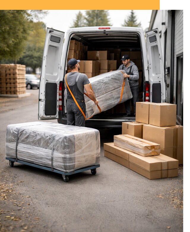 Перевозка мебели по России и за рубеж с таможней от 7900