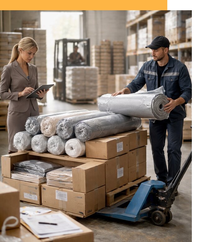 Перевозка текстиля по миру от 15800 руб. с таможней и страхованием