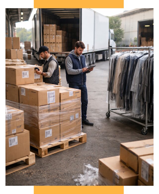 Перевозка и доставка одежды из Китая от 7900 р., СетСервис-Евп