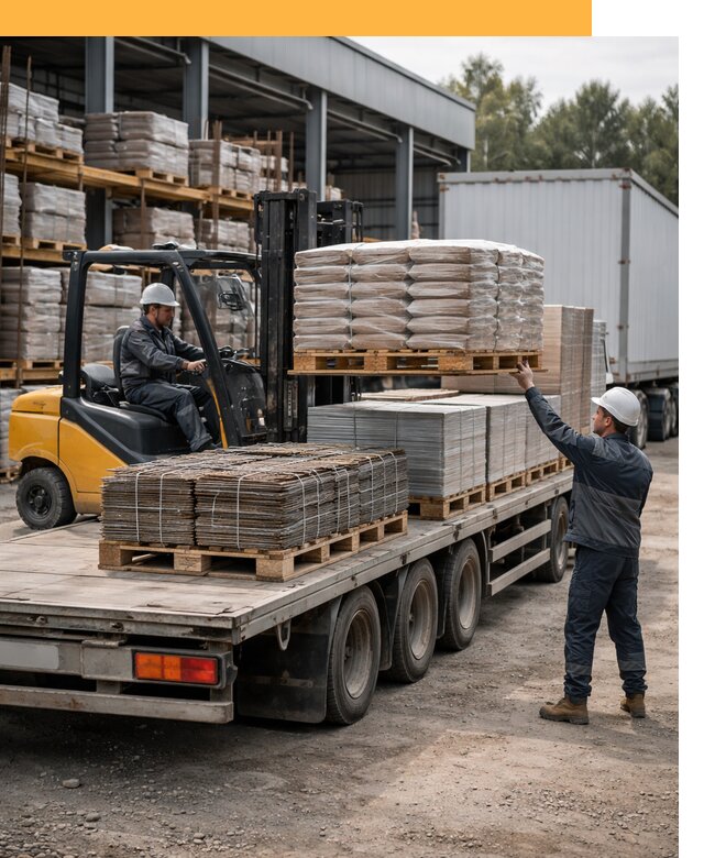 Перевозка строительных материалов по миру от 5793 руб