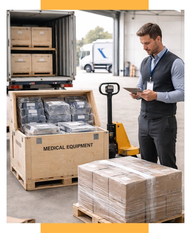 Перевозка медицинского оборудования от 15800 р. в СетСервис-Евп