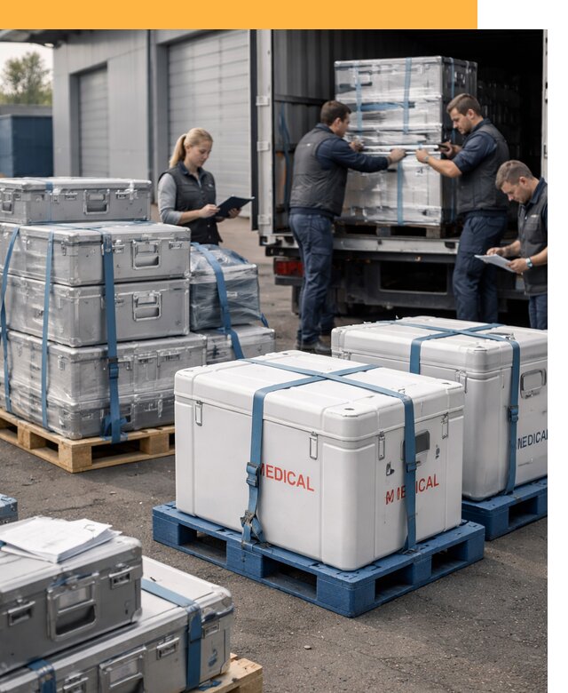 Перевозка медицинского оборудования по всему миру от 15800 руб