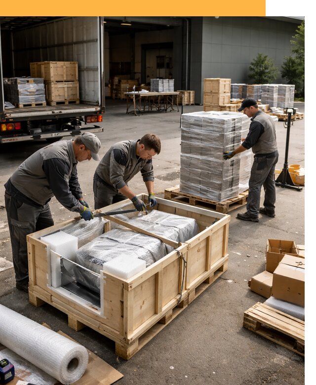 Перевозка выставочных грузов по миру от 26333 руб за м2 с таможней