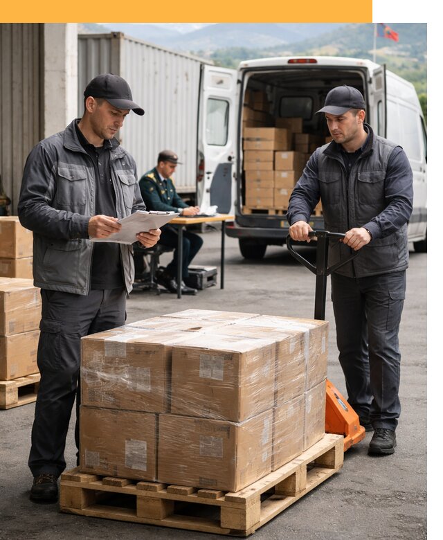 Доставка грузов через Армению, быстрая таможенная очистка от 26333