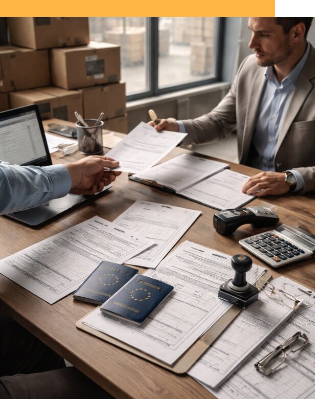 Таможенное оформление грузов из Европы от 8953 руб