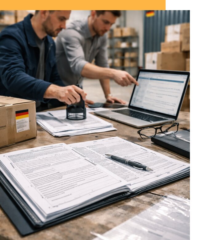Таможенное оформление грузов из Германии от 9480 руб.