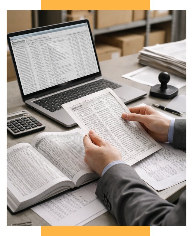 Подбор и проверка кода ТН ВЭД от 2633 р. - СетСервис-Евп