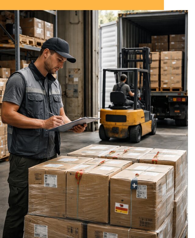 Реэкспорт товаров с таможенным оформлением и доставкой от 12640