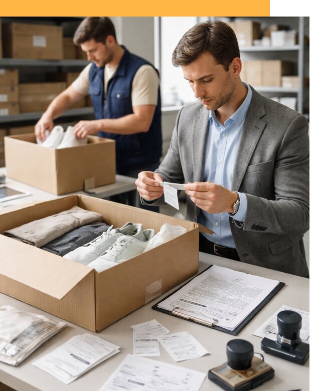 Таможенное оформление одежды и обуви по выгодной цене от 6846 руб