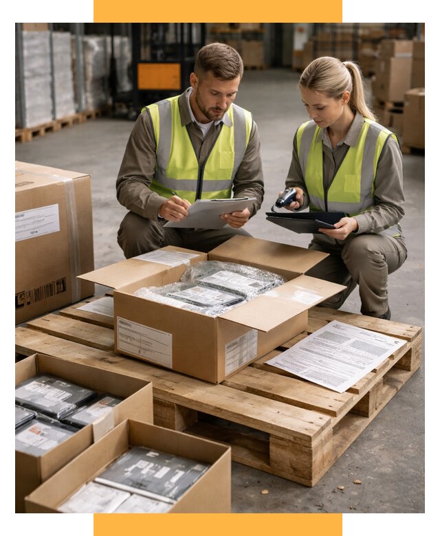 Инспекция товара перед отправкой от 4740 р. | СетСервис-Евп