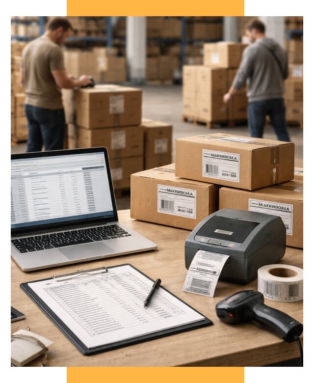 Маркировка импортных товаров от 4740 р. под ключ, СетСервис-Евп