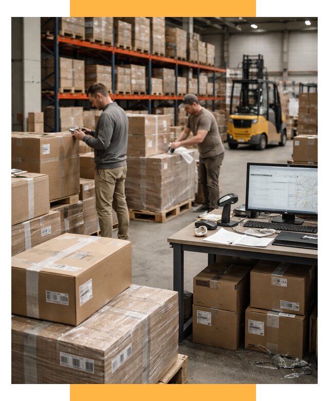 Склад консолидации в Европе от 6846 р., услуги СетСервис-Евп